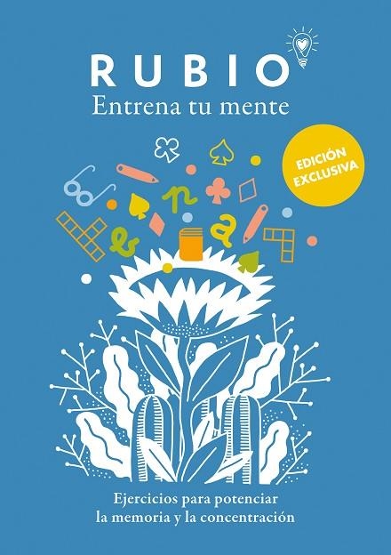 ENTRENA TU MENTE. EJERCICIOS PARA POTENCIAR LA MEMORIA Y LA CONCENTRACIÓN  | 9788425362651 | CUADERNOS RUBIO