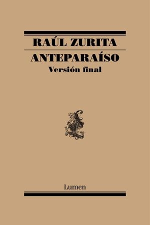 ANTEPARAÍSO. VERSIÓN FINAL | 9788426424129 | ZURITA, RAÚL