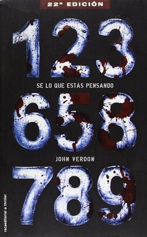 SÉ LO QUE ESTÁS PENSANDO. SERIE DAVID GURNEY 1 | 9788499186412 | VERDON, JOHN