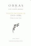 POESÍA ESCOGIDA III 1913-1936 | 9788498950946 | JIMÉNEZ, JUAN RAMÓN