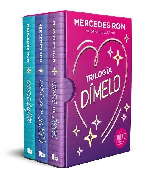 TRILOGÍA DÍMELO (ESTUCHE CON: DÍMELO BAJITO | DÍMELO EN SECRETO | DÍMELO CON BESOS) | 9788413146201 | RON, MERCEDES
