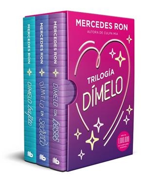 TRILOGÍA DÍMELO (ESTUCHE CON: DÍMELO BAJITO | DÍMELO EN SECRETO | DÍMELO CON BESOS) | 9788413146201 | RON, MERCEDES