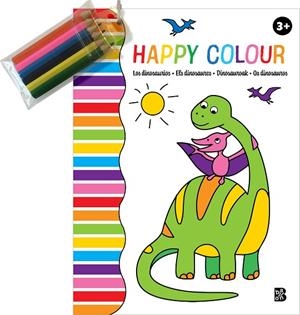 HAPPY COLOUR - LOS DINOSAURIOS + LAPICES | 9789403228914 | BALLON