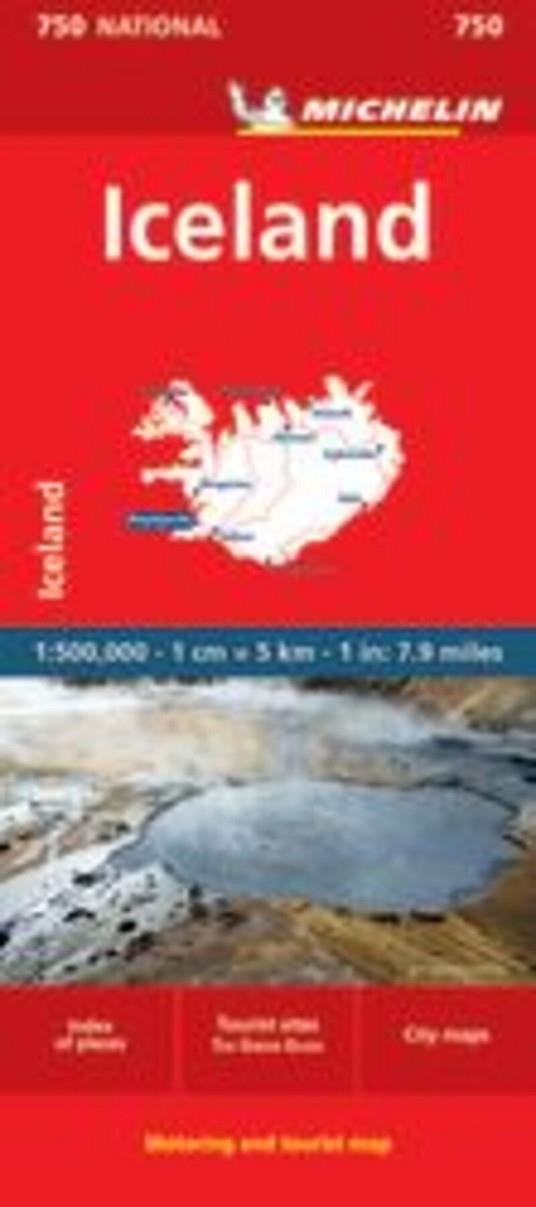 ICELAND. MAPA NATIONAL 11750 | 9782067211902