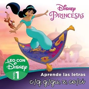 JASMÍN. APRENDE LAS LETRAS C/Q, G/GU, CE, CI,Z (LEO CON DISNEY - NIVEL 1) LLIGADA I MAJUSCULA | 9788418039805 | DISNEY