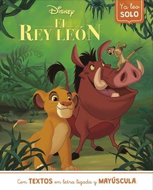 EL REY LEÓN. CON TEXTOS EN LETRA LIGADA Y MAYÚSCULA | 9788418039256 | DISNEY