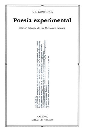 POESÍA EXPERIMENTAL | 9788437645698 | CUMMINGS, E.E.