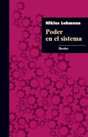 PODER EN EL SISTEMA | 9788425449413 | LUHMANN, NIKLAS