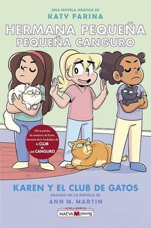 HERMANA PEQUEÑA PEQUEÑA CANGURO 4  KAREN Y EL CLUB DE GATOS | 9788419110862 | FARINA,KATY