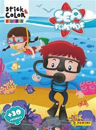 SEA FRIENDS STICK & COLOR | 9788427873148