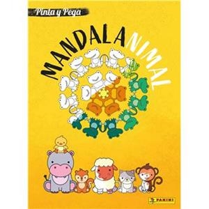 PINTA Y PEGA MANDALANIMAL | 9788427873094