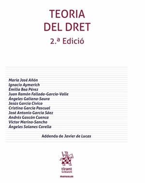 TEORIA DEL DRET  | 9788411695398 | AÑON,MARIA JOSE