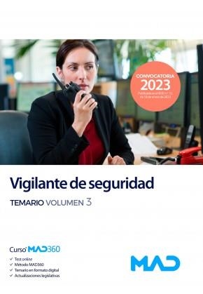 TEMARIO 3 VIGILANTE DE SEGURIDAD | 9788414274071