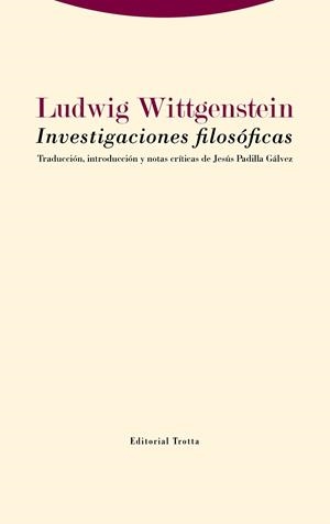 INVESTIGACIONES FILOSÓFICAS | 9788413640204 | WITTGENSTEIN, LUDWIG