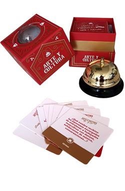 ARTE Y CULTURA 80 PREGUNTAS JUEGO ¡DALE AL TIMBRE! | 9788419282750 | STUDIO IMAGEBOOKS