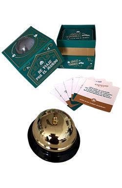 DE VIAJE POR EL MUNDO 80 PREGUNTAS JUEGO ¡DALE AL TIMBRE! | 9788419282767 | STUDIO IMAGEBOOKS