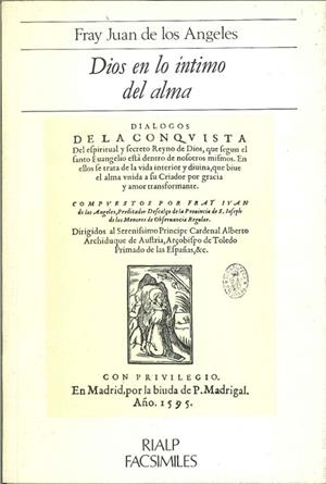 DIOS EN LO INTIMO DEL ALMA | 9788432125713 | ANGELES, FRAY JUAN DE LOS