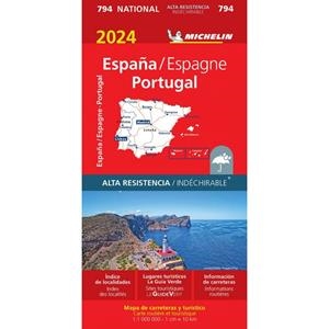MAPA ESPAÑA PORTUGAL 2024 | 9782067262799