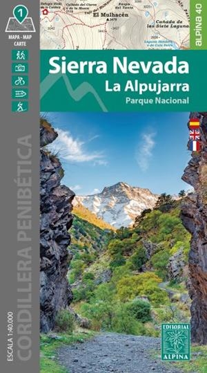 SIERRA NEVADA LA ALPUJARRA PARQUE NACIONAL 1:40.000 | 9788480909976