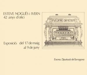 ESTEVE NOGUÉS I IVERN. 42 ANYS D'OFICI. CATÀLEG DE L'EXPOSICIÓ.  | DL8731985 | NOGUÉS I IVERN, ESTEVE