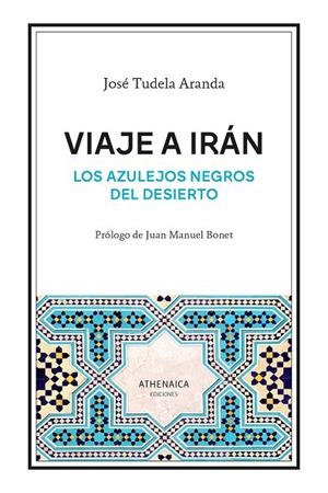 VIAJE A IRÁN. LOS AZULEJOS NEGROS DEL DESIERTO | 9788419874450 | TUDELA ARANDA, JOSÉ
