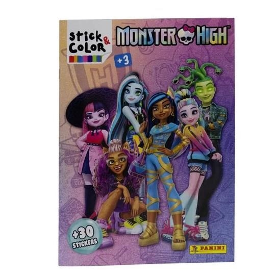 STICK & COLOR MONSTER HIGH | 9788427873155