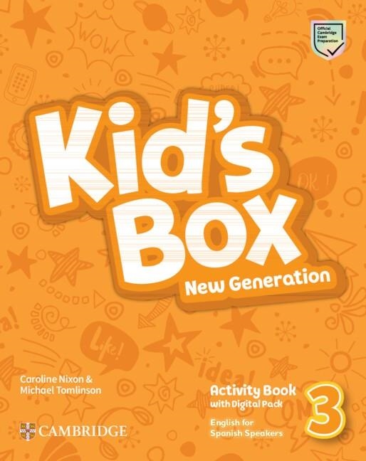KID'S BOX NEW GENERATION ENGLISH FOR SPANISH SPEAKERS LEVEL 3 ACTIVITY BOOK WITH | 9788413224848 | NIXON, CAROLINE / TOMLINSON, MICHAEL
