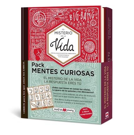 PACK MENTES CURIOSAS EL MISTERIO DE LA VIDA Y LA RESPUESTA ERES TU | 9788419638731 | SCHUTTEN, JAN PAUL / RIEDER, FLOOR