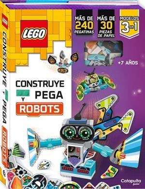 LEGO. CONSTRUYE Y PEGA ROBOTS | 9788419987129