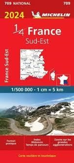 MAPA FRANCIA SUD-EST 709 | 9782067261372