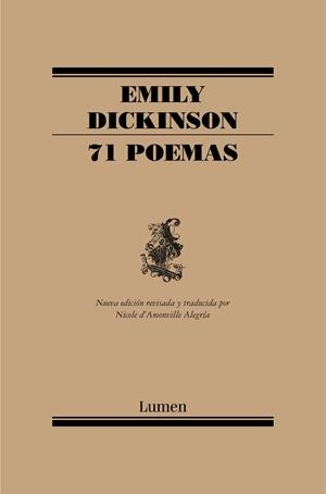 71 POEMAS (BILINGUE INGLES-CASTELLA) | 9788426426956 | DICKINSON, EMILY