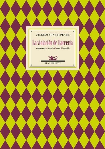 LA VIOLACIÓN DE LUCRECIA | 9788416685714 | SHAKESPEARE, WILLIAM