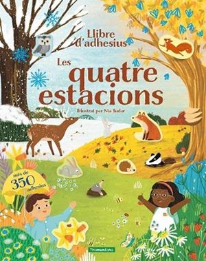 LES QUATRE ESTACIONS. LLIBRE D,ADHESIUS | 9788419829139 | HANNAH, JOLI