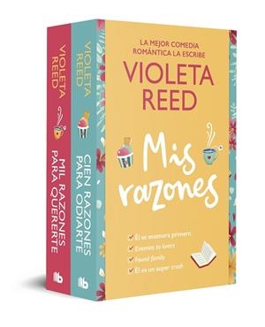 PACK MIS RAZONES CIEN RAZONES PARA ODIARTE  MIL RAZONES PARA QUERERTE | 9788410381124 | REED, VIOLETA