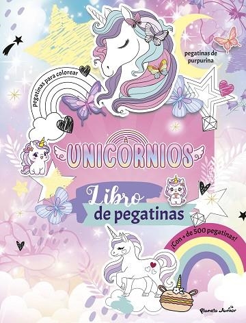 UNICORNIOS. LIBRO DE PEGATINAS CON MÁS DE 500 PEGATINAS | 9788408292685