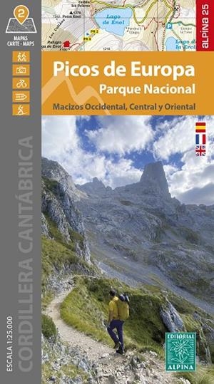 PICOS DE EUROPA. PARQUE NACIONAL. MACIZOS OCCIDENTAL, CENTRAL Y ORIENTAL | 9788470111495 | ALPINA