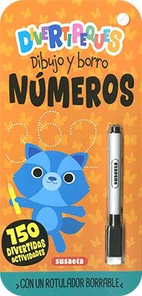 NUMEROS. DIVERTIPEQUES DIBUJO Y BORRO | 9788411969130