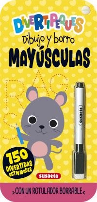 MAYUSCULAS. DIVERTIPEQUES DIBUJO Y BORRO | 9788411969109