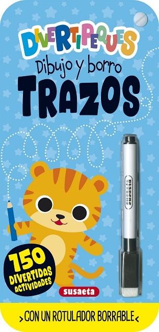 PRIMEROS TRAZOS. DIVERTIPEQUES DIBUJO Y BORRO | 9788411969086