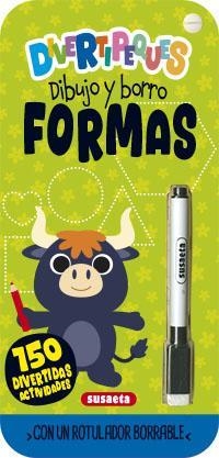 FORMAS. DIVERTIPEQUES DIBUJO Y BORRO | 9788411969093
