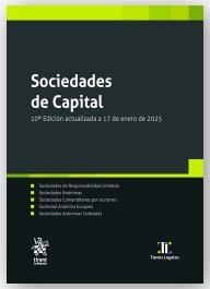 SOCIEDADES DE CAPITAL 10ª EDICIÓN ACTUALIZADA A 17 DE ENERO DE 2025 | 9788410957930 | OLAVARRÍA IGLESIA,JESÚS