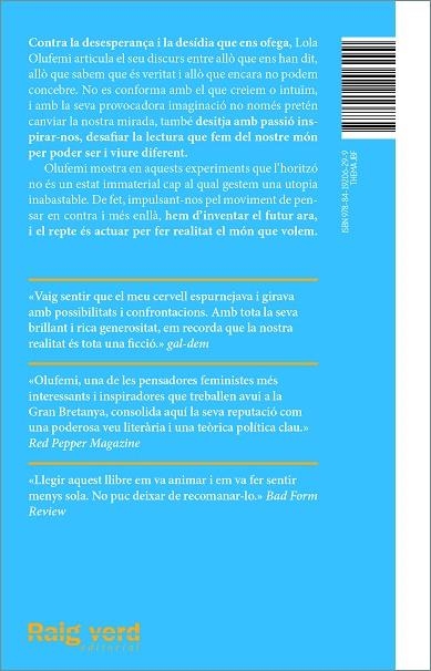 EXPERIMENTS PER IMAGINAR ALTRAMENT | 9788419206299 | OLUFEMI, LOLA