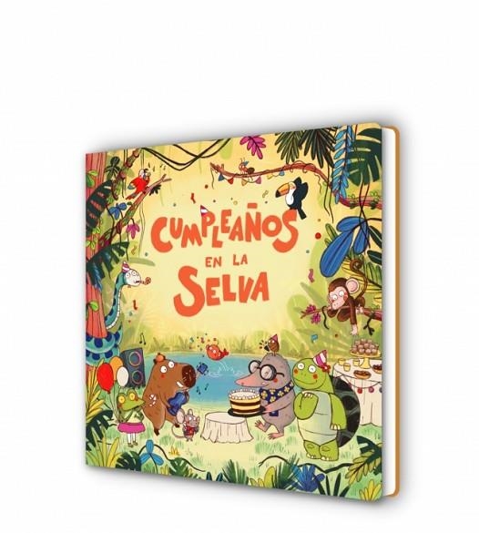 CUMPLEAÑOS EN LA SELVA (CON SOLAPAS) | 9788419511805 | BENEGAS, MAR