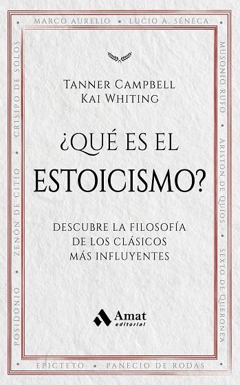 ¿QUÉ ES EL ESTOICISMO? | 9788419870957 | CAMPBELL, TANNER / WHITING, KAI