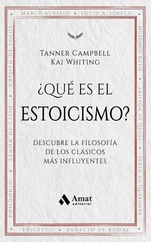 ¿QUÉ ES EL ESTOICISMO? | 9788419870957 | CAMPBELL, TANNER / WHITING, KAI