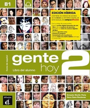 GENTE HOY 2 ED.HIBRIDA LIBRO DEL ALUMNO | 9788419236296 | MARTIN PERIS, ERNESTO / SANS BAULENAS, NEUS