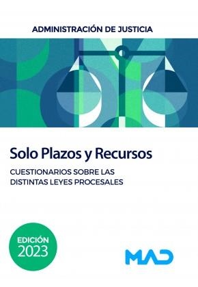 SOLO PLAZOS Y RECURSOS. CUESTIONARIOS SOBRE LAS DISTINTAS LEYES PROCESALES | 9788414269459 | RODRIGUEZ RIVERA, FRANCISCO ENRIQUE