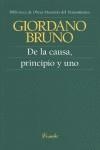 DE LA CAUSA, PRINCIPIO Y UNO | 9789500397773 | BRUNO,GIORDANO