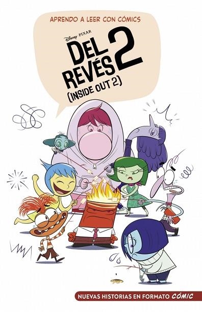 APRENDO A LEER CON CÓMICS DISNEY DEL REVÉS 2 (INSIDE OUT 2) | 9788419487360 | DISNEY