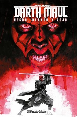 STAR WARS DARTH MAUL BLANCO, NEGRO Y ROJO | 9788411618021